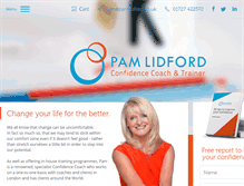 Tablet Screenshot of pamlidford.co.uk